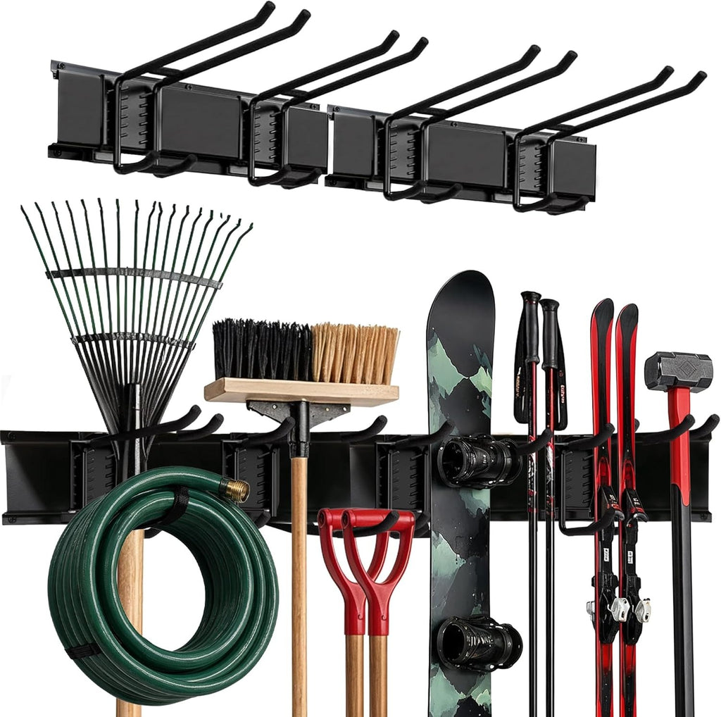 IDYME Heavy Duty Garage Wall Storage Rack, 300lbs Capacity