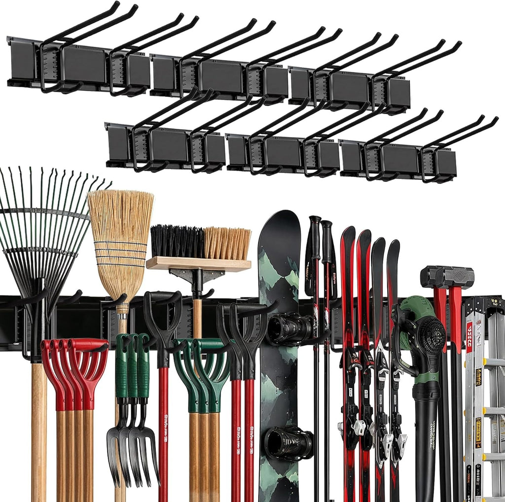 IDYME Heavy Duty Garage Wall Storage Rack, 300lbs Capacity